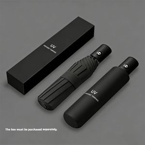 Parapluies promotionnels de haute qualité en gros, cadeau d'affaires pas cher, impression de logo personnalisé, parapluie pliable léger fabriqué par le fabricant - Product Image 1