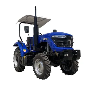 Tractores compactos de agricultura agrícola de alta calidad Canopy Blue 40 HP para trabajos de construcción en Singapur