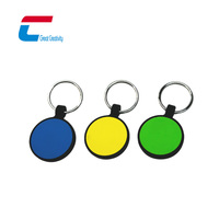Individuelle Wasserdichte Anti-Verlust NFC-Hundemarke QR-Code Silikon NFC-Haustiermarken