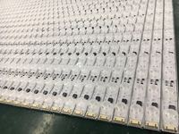 Haute puissance 48W SMD 1818 18leds/pc 24V Led Edge éclairé Module Led Bar Light for10-30cm profondeur Edgelight publicité boîte d'éclairage