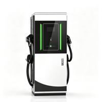 Borne de recharge Yugong EV adaptée à l'extérieur avec application de suivi et de consultation des enregistrements de charge pour véhicules électriques, idéale pour les projets immobiliers