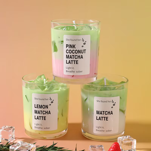 Velas Aromáticas LANJO RTS Hechas a Mano, Ecológicas, de Larga Duración, con Aroma a Café Latte, para Decoración del Hogar, Bodas y Ramadán - Product Image 2