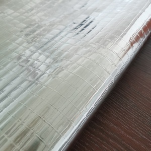Thermal Insulation Aluminium <strong>Foil</strong> Reinforced Fiberglass Laid Scrim <strong>Mesh</strong> - Product Image 5