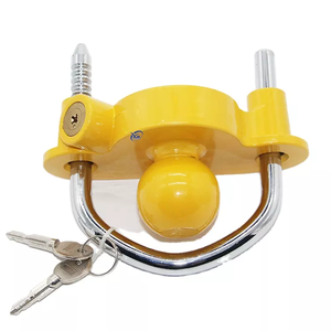 Verrou de <span class=keywords><strong>remorque</strong></span> universel, verrou de boule de remorquage, accessoires pour bateaux et camping-cars, pour remorques de voyage, verrou de remorquage réglable en acier robuste - Product Image 3