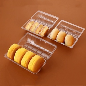 Nhà máy vật nuôi nhựa tráng miệng hộp hình trụ Pastry container cho hàng tạp hóa siêu thị sử dụng bánh cookie bao bì lưu trữ - Product Image 6