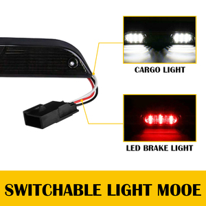 ไฟเบรกดวงที่สามแบบ LED เลนส์รมดำ Auxito สำหรับรถฟอร์ด F150 ปี 2015-2020 พร้อมไฟส่องสิ่งของท้ายรถ - Product Image 4