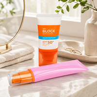Kemasan Tube Pompa Kosong 30ml 50ml untuk Primer Foundation BB Cream Krim Tabir Surya