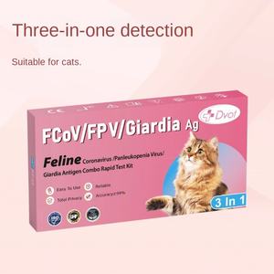 Bandes de test vétérinaire combinées pour le coronavirus félin, la giardia et la coccidiose, certifiées CE - Product Image 3