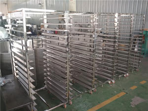 Four rotatif électrique, appareil à Air chaud pour la cuisson des gâteaux, accessoire sur un support - Product Image 5