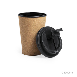 Taza de café de madera de corcho con tapa, producto nuevo, regalo de Navidad, ideas, 2022 ML, 350 - Product Image 2