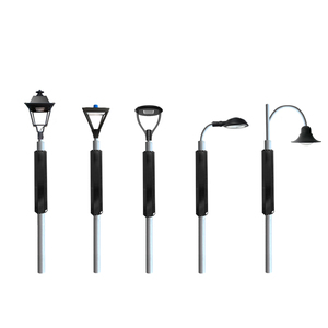 Sistema de Alumbrado Público Solar LED Híbrido de 120W para Exteriores, Impermeable IP66, con Poste de 8M, Batería Flexible para Carreteras, Garantía de 5 Años - Product Image 4