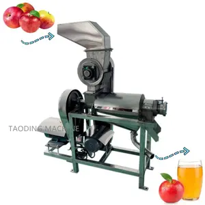 商用西瓜苹果汁提取器冷压榨汁机西番莲果汁加工机提取器