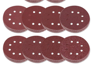 עגול גרנט דיסק נייר זכוכית 5 אינץ 125mm עם 8 חורים חול נייר שוחק - Product Image 5