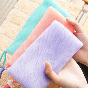 Bolsa de jabón con red espumadora para limpieza facial, uso manual, engrosada - Product Image 3