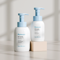 Bouteilles de mousse pour le nettoyage du visage en plastique PET OEM ODM 300 ml 500 ml avec pompe à mousse pour lavage des mains