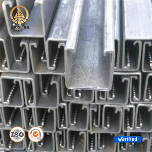Fábrica de alta resistencia galvanizada <span class=keywords><strong>C</strong></span> Purlin A36 A53 Estructura de acero Q235b Ms Zinc Coated Steel Purlin - Product Image 6