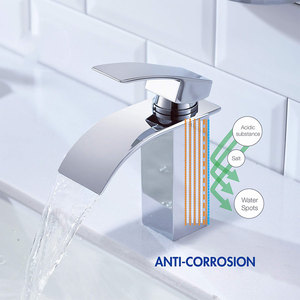 <span class=keywords><strong>Robinet</strong></span> de salle de bain en cascade noir, <span class=keywords><strong>Robinet</strong></span> de lavabo de salle de bain à <span class=keywords><strong>haut</strong></span> débit, <span class=keywords><strong>Robinet</strong></span> de lavabo de salle de bain - Product Image 3