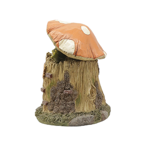 Casa Decorativa de Resina con Forma de Rana y <span class=keywords><strong>Sapo</strong></span>, Escultura con Techo de Hongo para Arte de Jardín y Adorno de Paisaje - Product Image 6