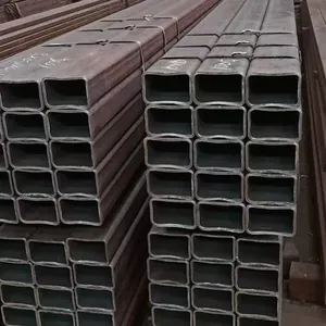 Manufacturer Manufacturer Customized AISI SHS RHS Black Iron Tube Square And Rectangular Hollow Section Steel Carbon Steel Round Pipe