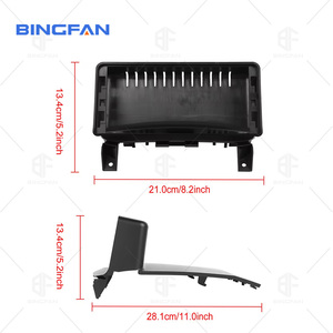 Écran tactile 12,3 pouces 4G+WIFI 8 cœurs, autoradio Android avec CarPlay sans fil, DSP, kits de câblage pour Kia Forte 2009-2017 - Product Image 3