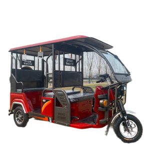 新型インド製オート三輪電動オープンリキシャ/旅客スクーター 801-1000W出力 48V電圧 30-50km/h速度 90km航続距離 5 - Product Image 6