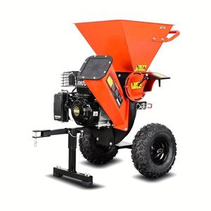 Trituradora de ramas y hojas de gasolina de 7 HP y 4 tiempos para uso forestal, desmenuzadora manual de tocones de árboles y astillas de madera - Product Image 1