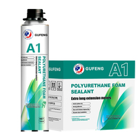 Fabricant de mousse de polyuréthane haute densité Mousse PU de type pistolet adhésif facile pour la décoration de fenêtre