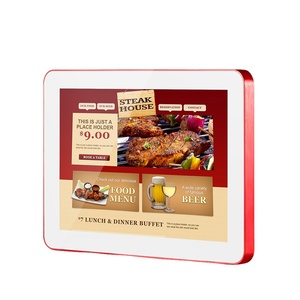 Pantalla LCD de Alta Definición para Publicidad, Montada en la Pared, Tablero de Menú, Señalización Digital LCD para Restaurante, Cafetería - Product Image 1