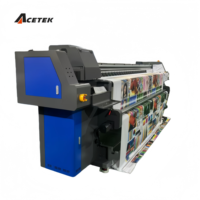 Imprimante à jet d'encre UV grand format Acetek 3,2 m XP600 pour traceur, cuir, autocollant, toile, haute résolution numérique