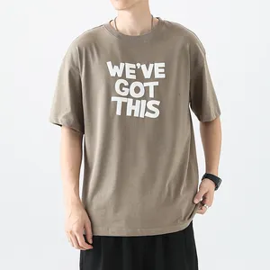 Top Selling Smart Casual Mens Vintage Heavyweight Cotton t shirt Custom Acid Wash Men's Hip Hop 3d Printing T-shirts