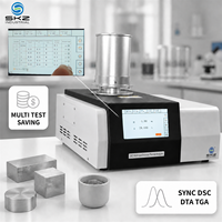Analyseur thermique simultané SKZ1060A DSC DTA TGA pour l'optimisation des processus, avec enregistrement et analyse scientifique des données
