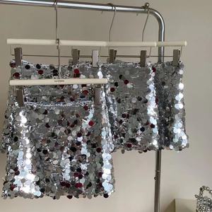 VENTA CALIENTE multicolor Denso SPARKY tela <span class=keywords><strong>de</strong></span> malla <span class=keywords><strong>de</strong></span> lentejuelas grandes Bordado lentejuelas tul encaje material SECUENCIA tela para <span class=keywords><strong>bolsa</strong></span> <span class=keywords><strong>de</strong></span> ropa - Product Image 5