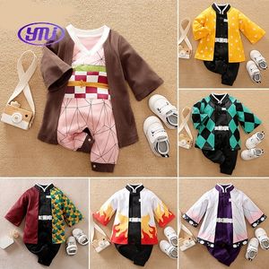 Costume de bébé personnalisé en coton pour Halloween, inspiré des séries TV et de l'anime japonais, pour les bébés de 0 à 1 an - Combinaison unisexe - Product Image 2