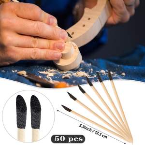 280 Grit Sanding Sticks, <strong>Matchsticks</strong> Sanding Sticks <strong>for</strong> Plastic <strong>Models</strong>, Fine Detailing Sanding Tools <strong>for</strong> Spaces Wood TLX0233 - Product Image 3