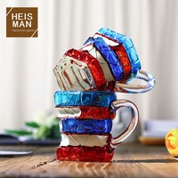Tasse à café originale en forme de livre, peinte à la main, 3D, minimaliste moderne, modèle transfrontalier le plus vendu