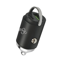 Pengisi Daya Mobil Dual Port Berkualitas Tinggi Tipe-C PD Pengisian Cepat Adaptor Mobil Elektronik Produk Pengisi Daya Mobil Mini
