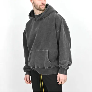 Ropa de calle Lisa personalizada, chándal de lavado ácido para hombre, diseño Premium de alta calidad, chándales ligeros y cómodos de lavado ácido para hombre - Product Image 3