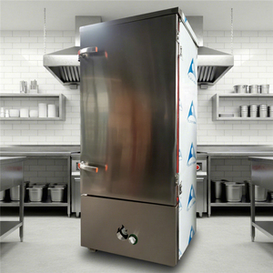 Vaporera Industrial de Arroz de Alta Resistencia y Ahorro de Energía con 12 Bandejas, a Gas y Eléctrica, para Hoteles y Restaurantes - Product Image 1
