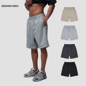 Pantalones Cortos Personalizados de Algodón y Poliéster para Hombre, Corredor de Compresión para Gimnasio, Correr y Deportes, Venta Al por Mayor - Product Image 5