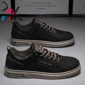 Zapatos Deportivos de Piel Sintética para Hombre 2025, Zapatillas Casuales de Moda Ligeras y Cómodas - Product Image 5