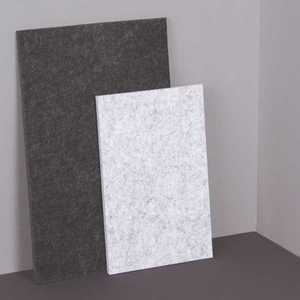 Factory Outlet PET Deco Absorb Sound Fibra de poliéster Tablero absorbente de sonido Silenciador de panel acústico - Product Image 6