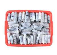 Tour de cristal de guérison naturelle, obélisques, pointes de baguette en quartz de matériaux variés pour la décoration intérieure Feng Shui, vente en gros