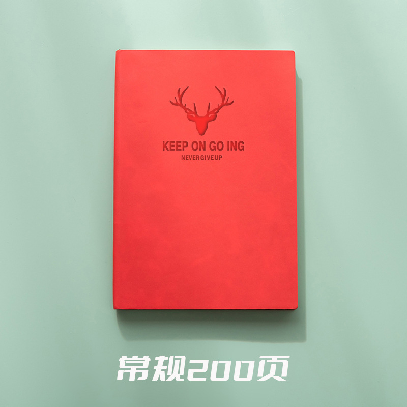 Bois de Renne Rouge Porte-Bonheur (200 pages)