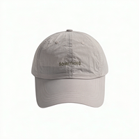 Casquette de baseball unisexe légère et respirante à séchage rapide pour l'été, brodée, imperméable, idéale pour le sport et les loisirs