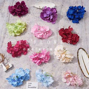 Tocado de hortensias Yixuan, 27 piezas de flores artificiales de seda, accesorio para el cabello para bodas, decoración del hogar, accesorio para fotografía. - Product Image 1