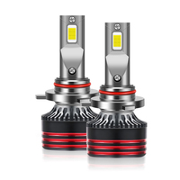 Faro LED para Auto M8 Pro H4 H1, Luz Alta y Baja Integrada, Tubo de Cobre Único, Modificado H7