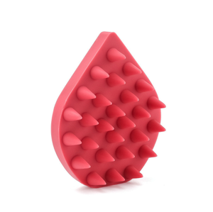 Wholesale Hair Washing Silicone Scrubber Head Massage Shampoo Comb Scalp <b>Bath</b> <b>Brush</b> - Product Image 3