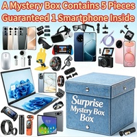 Caja Sorpresa con Smartphone Garantizado, 5 Artículos Tecnológicos Aleatorios: Reloj Inteligente, Cámara, Anillo Inteligente, Auriculares, Tablet, Laptop, Venta al Por Mayor