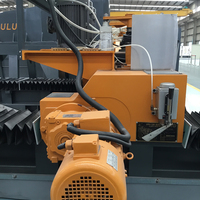 Machine de meulage et de cirage de pierre entièrement automatique à 4 têtes pour surface de dalle de granit, 7,5 kW, haute productivité, multifonctionnelle
