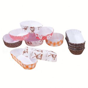 Moldes Redondos Desechables Premium para Panadería, Moldes Grandes de Papel para Hornear, Moldes Jumbo para Pan, Cupcakes y Muffins, Moldes Pequeños para Panecillos - Product Image 2